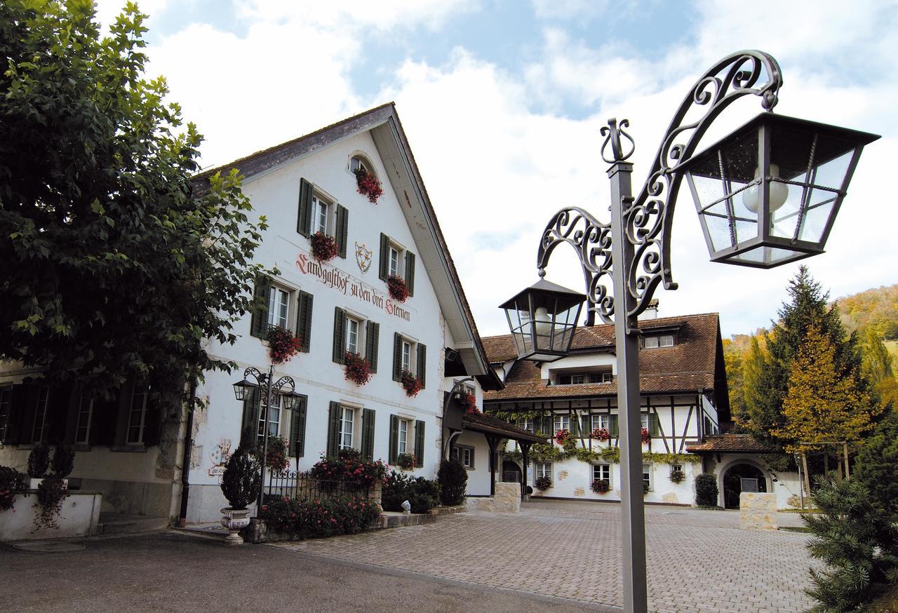 Brunegg Landgasthof Zu Den Drei Sternen מראה חיצוני תמונה